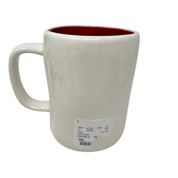 Rae Dunn XOXO Mug Large Coffee Cup Red  Ceramic 16oz Valentines Gift Decor Kiss - Picture 5 of 7